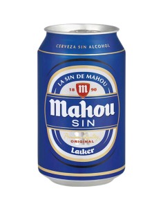 CERVEZA MAHOU SIN ALCOHOL LATA 330 ML