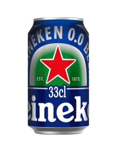 CERVEZA HEINEKEN 0% LATA 330 ML