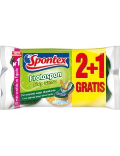 ESTROPAJO SPONTEX FROTASPON PK-2  UND