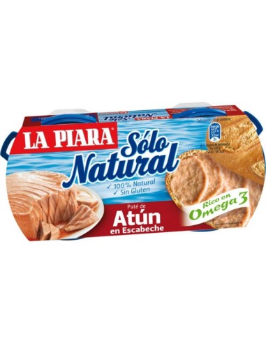 PATE PIARA ATUN ESCABECHE PK-2 150 GR