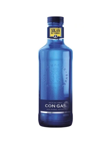 AGUA SOLAN DE CABRAS CON GAS 750 ML