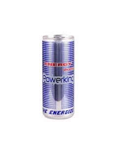 BEBIDA ENERGETICA POWERKING LATA 250 ML.