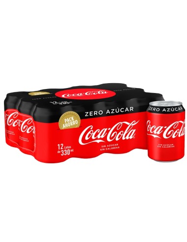 COCA-COLA BOTE ZERO PK-12 UND