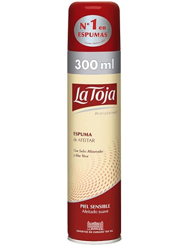 ESPUMA AFEITAR LA TOJA SENSIBLE 300 GRA