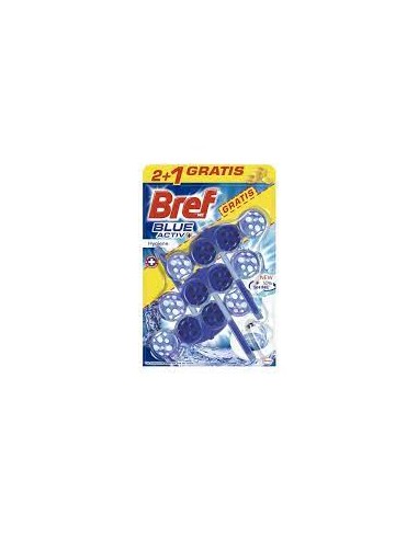 BREF WC BLUE ACTIV APARATO (BOLAS) 2+1 HYGIENE