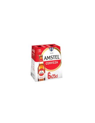 CERVEZA AMSTEL PK-6  250 ML