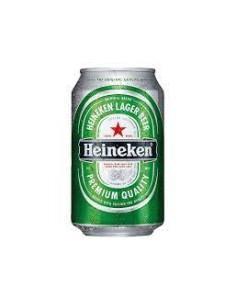 CERVEZA HEINEKEN LATA 330 ML