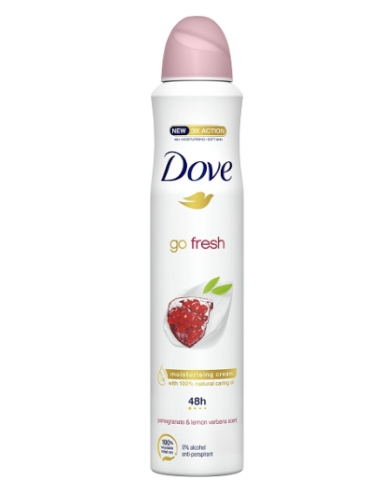 DOVE DESOD. SPRAY 200ML GO FRESH GRANADA