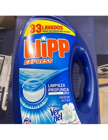 WIPP GEL 33 DOSIS 1650ML LIMPIEZA PROFUNDA