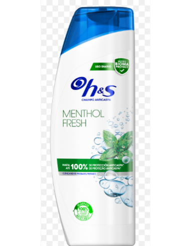 HS CHAMPU 400ML MENTHOL FRESH