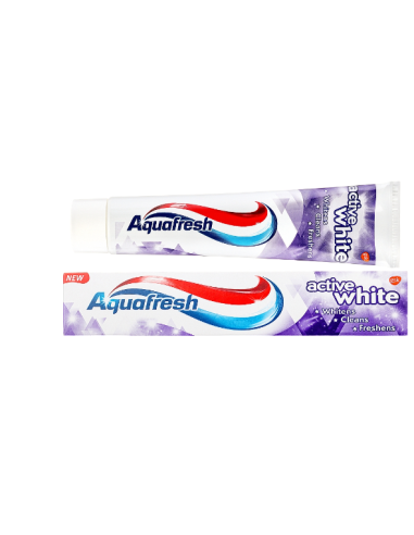 AQUAFRESH PASTA DENTAL BLANQUEANTE 125ML