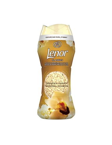 LENOR SUAVIZ. CONC. 210G PERLAS CLASSICS ORQUID. DORADA