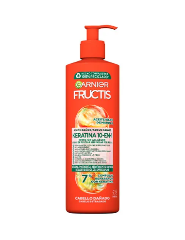 FRUCTIS CREMA 400ML SIN ACLARADO ADIOS DAÑOS