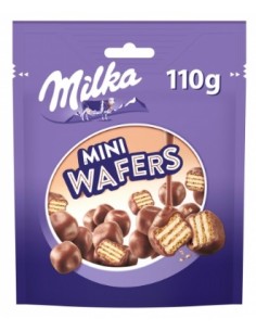 MILKA CHOCO MINI WAFERS 110G