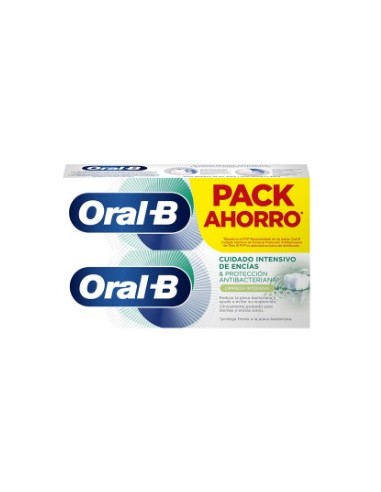 ORAL-B DENTIFRICO 75ML CUIDADO ENCIAS ANTITABAC. DUPLO