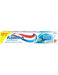 AQUAFRESH PASTA DENTAL MENTA FRESCA 125ML